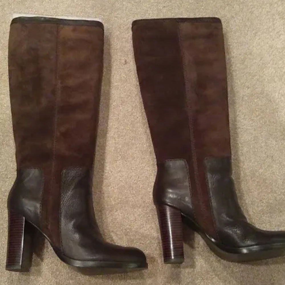 Brown Nine West Emilio Boots